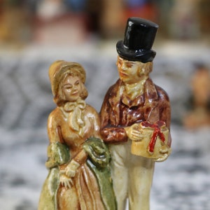 Sebastian Miniatures 1948 Godey Couple  Stearns Centennial Figurines Shopping in Boston Baston Without 1847