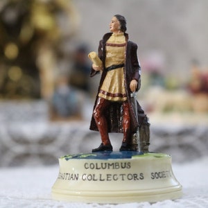 Sebastian Miniatures - Christopher Columbus - SML-606 - Hudson - P.W. Baston - Collectors Society - Italian Sailor - On Top of The World