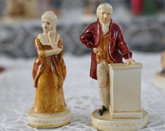 Sebastian Miniatures – Patrick & Sarah Henry, Ceramastone Figures