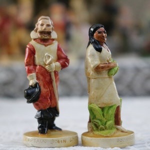 Sebastian Miniatures  Capain John Smith  SML-27  Pocohontas SML-28  Prescott W Baston