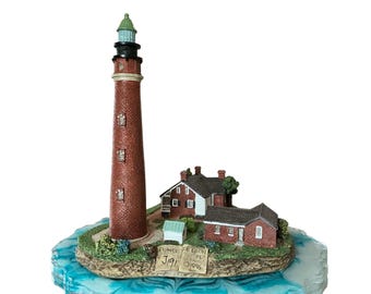 Harbour Lights Ponce de Leon Inlet Lighthouse 1996  Signed B Younger