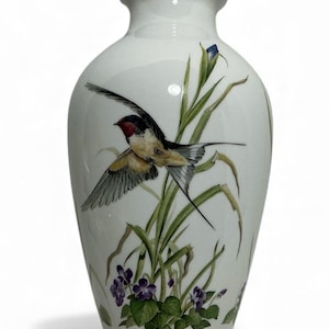 Meadowland Bird Vase - Etsy