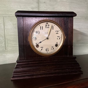 Antique Mantel Clock Colgate E. Ingraham 1915