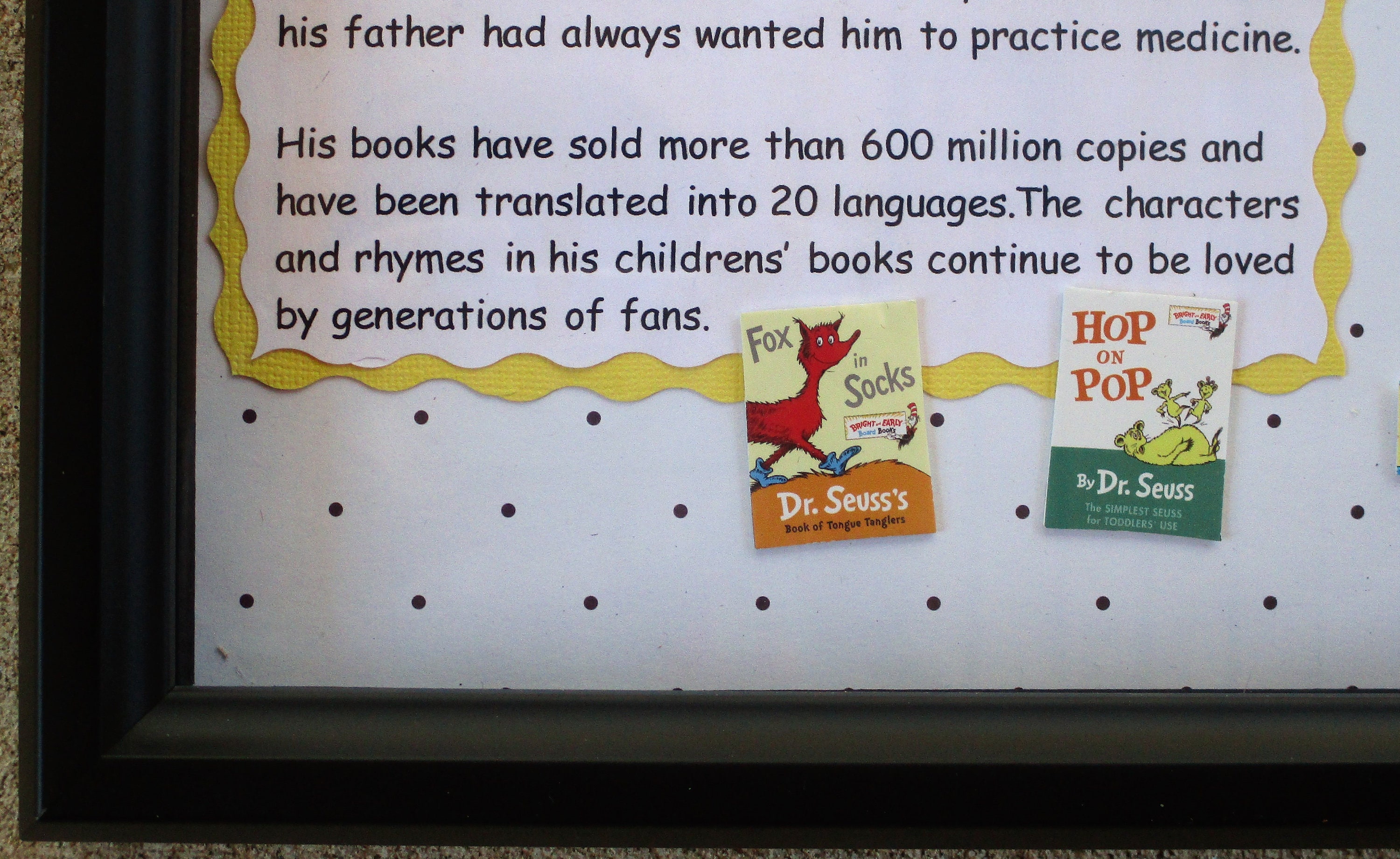 Dr. Seuss Cat in the Hat, Dr. Seuss I Love Reading, Dr. Seuss More You Read the More You Know ...