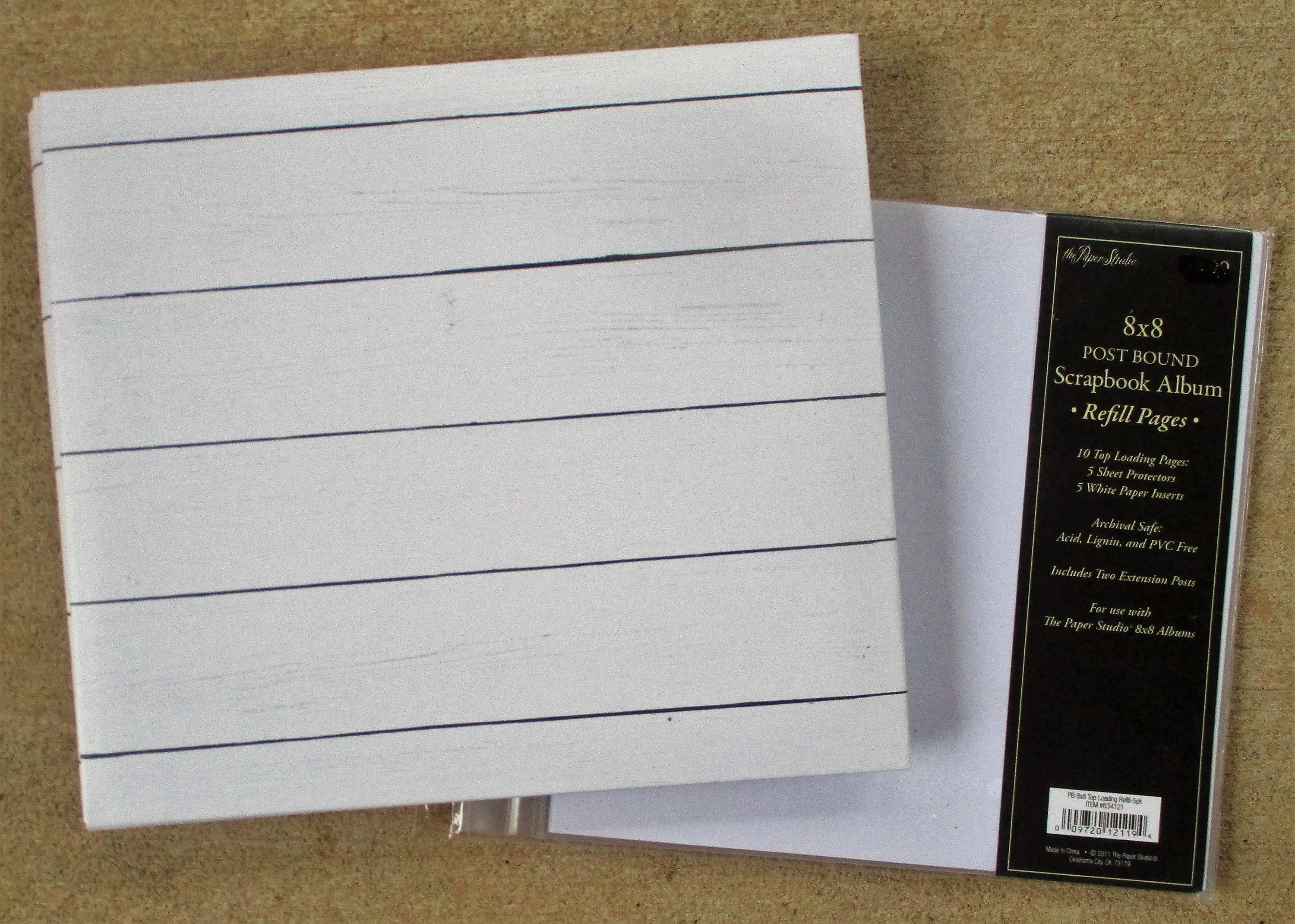 First Edition, Multicolour, 8x8 Scrapbook Album: .co.uk: Kitchen &  Home