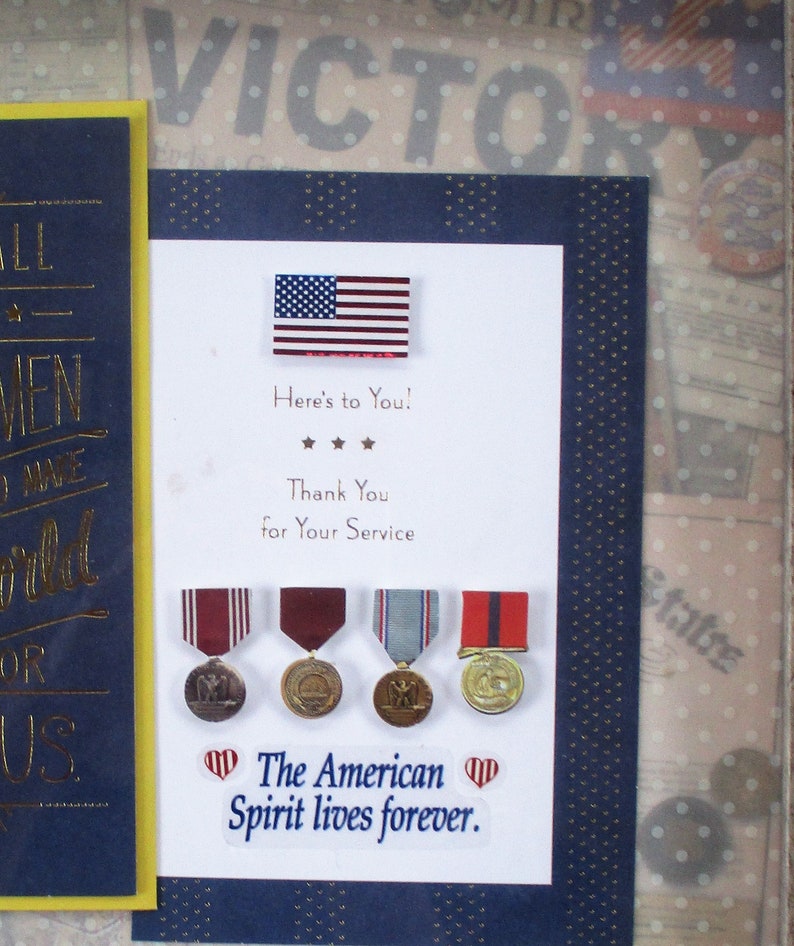 Veterans Day Gift Military Appreciation Shadowbox. Thank Etsy