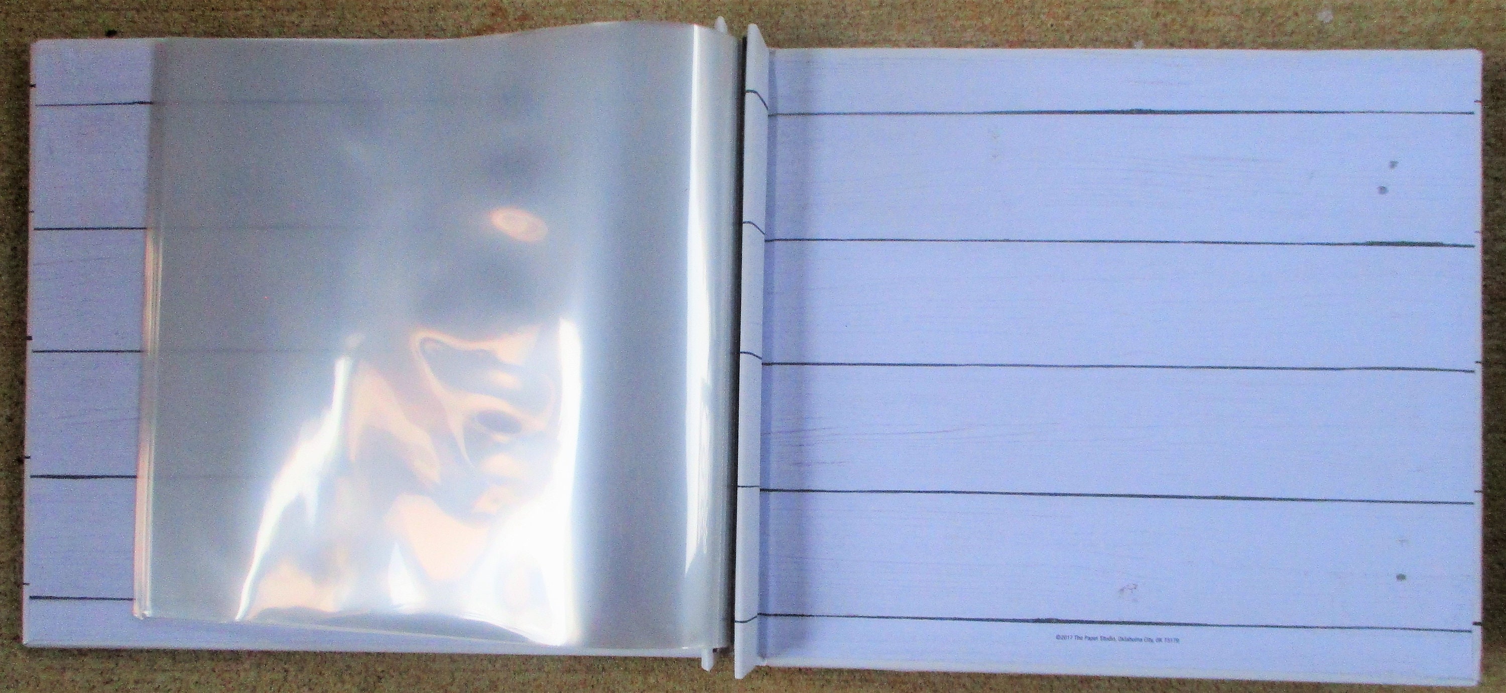 Shiplap 8x8 Scrapbook, 8x8 Shiplap Scrapbook, 8x8 White Scrapbook