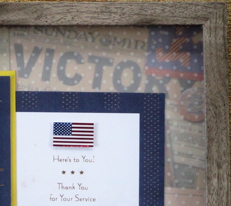 Veterans Day Gift Military Appreciation Shadowbox. Thank Etsy