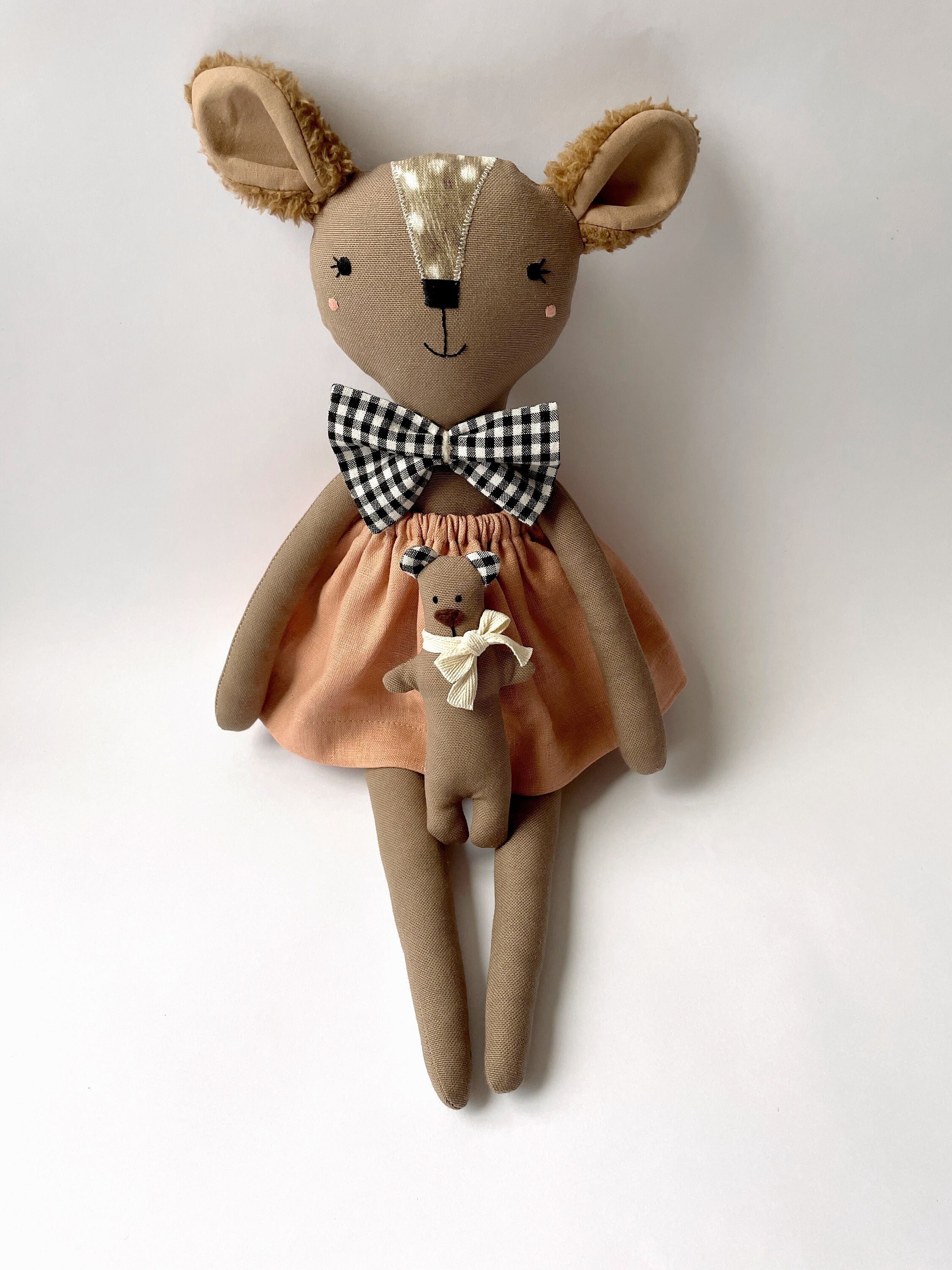 Animal doll clearance