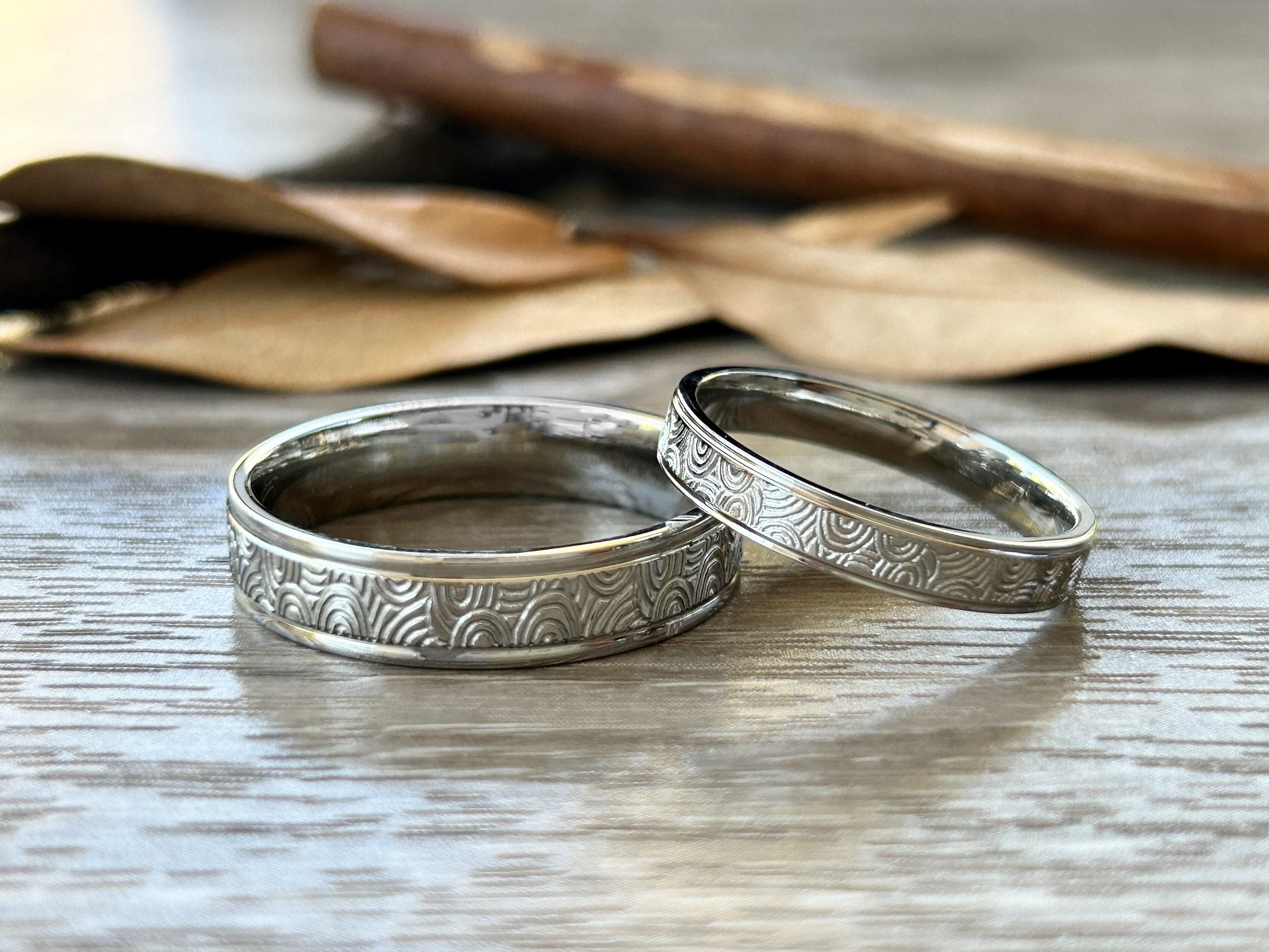 7 colori 8mm Anelli da uomo Anelli in acciaio inossidabile al tanio per uomo Donna Anello di fidanzamento per matrimonio spazzolato opaco Regalo di gioielli per coppie  36