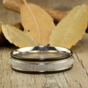 Handmade Matching Wedding Band, Men Ring, Couple Ring, Titanium Ring, Anniversary Ring
