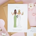 Personalised Will You Be My Bridesmaid Card, Bridesmaid Proposal Cards, Bridesmaid Card, Thank You Bridesmaid Gift, Bridesmaid Proposal #523 product logo
