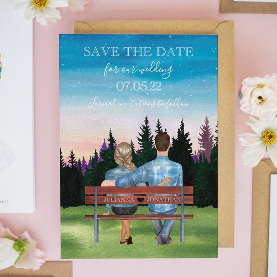 Save The Dates, Wedding Save The Date Cards