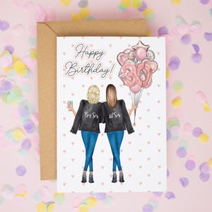Carte personnalisée 30e anniversaire, carte d'anniversaire soeur, carte d'anniversaire meilleur ami, 30e anniversaire, carte d'amitié, cadeau 30e anniversaire #953