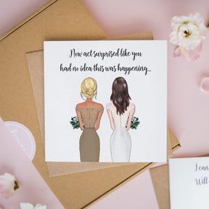 Personalised Bridesmaid Proposal Card, Will You Be My Bridesmaid, Bridesmaid Card, Thank You Bridesmaid Gift, Bridesmaid Proposal #376