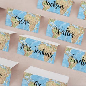 Wedding Place Cards, Personalised Wedding Seating Cards, Wedding Escort Cards, Find Your Seat Cards, Personalised Event Place Cards #WPC-004