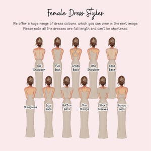 a poster with a bunch of different types of hair