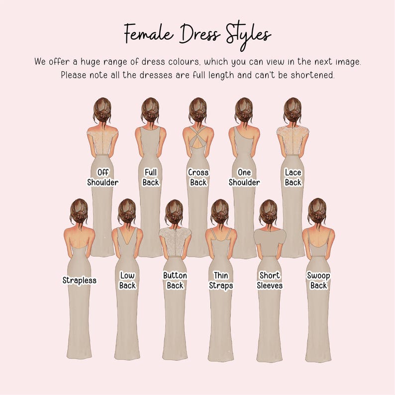 a poster with a bunch of different types of hair