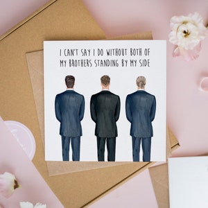 Will You Be My Best Man Card, Best Man Proposal Card, Will You Be My Groomsman, Best Man Gift, Personalised Groomsman Proposal Card 576 image 8