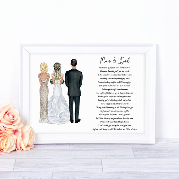mum and dad wedding gifts