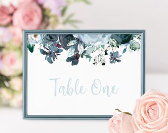 Wedding Table Number Cards, Wedding Table Name Cards, Wedding Place Cards, Wedding Stationery UK, On the Day Stationery, Weddings #WTN-018