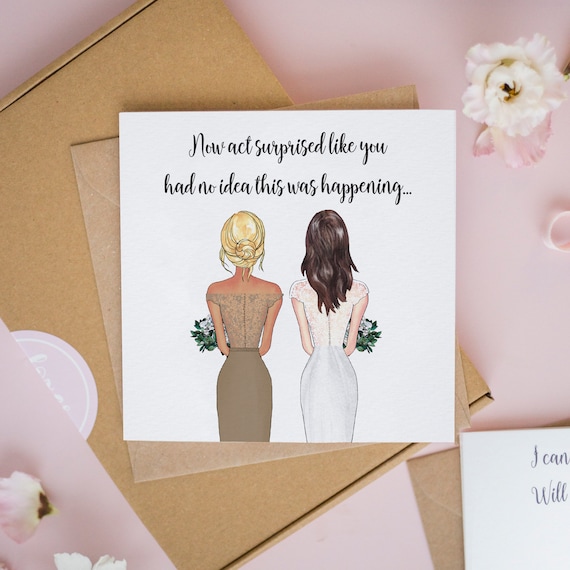 Be My Bridesmaid Card Be My Bridesmaid Card