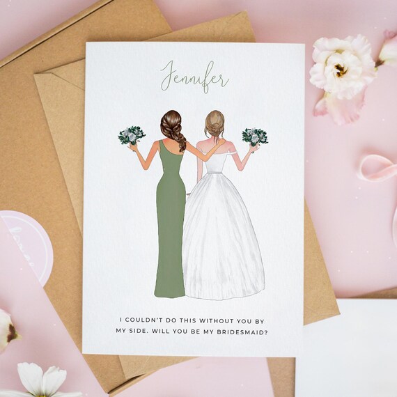 will you be my bridesmaid dress card Funny Will you be my Bridesmaid Card - Hold My Dress main image 1