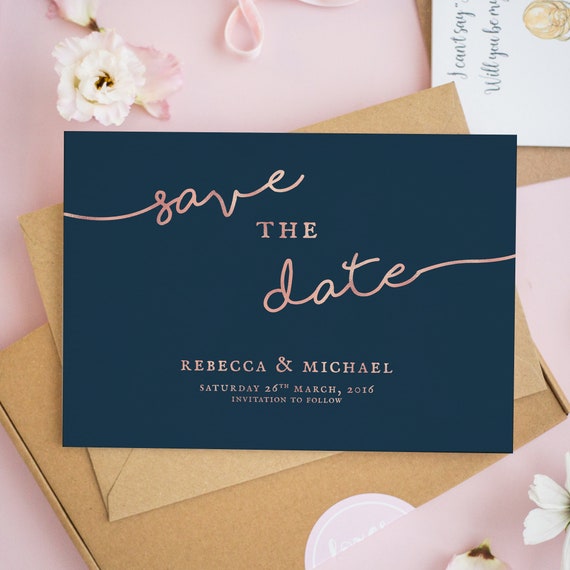 Save The Dates, Wedding Save The Date Cards