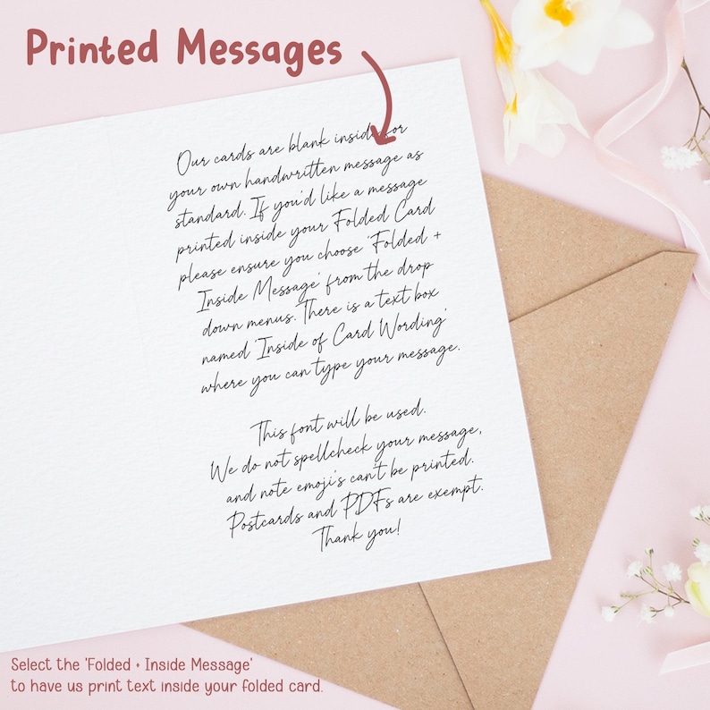 Printed Messages