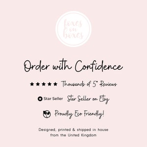a pink background with the words order with confidence