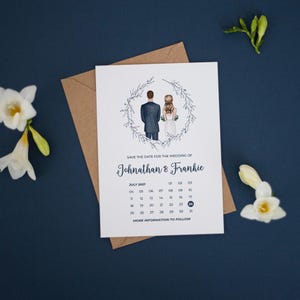 Biglietti Save the Date per matrimonio, Save the Date per sposi e sposi, Save the Date, Inviti di nozze, Inviti di nozze personalizzati, Design n. 039