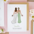 Thank You For Being My Bridesmaid Card, Will You Be My Bridesmaid, Bridesmaid Proposal Cards, Bridesmaid Gift, Bridesmaid Personalised #628