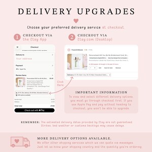 a screenshot of a checkout page for a product on the Etsy App, with a checkout link and a checkout via the Etsy website.