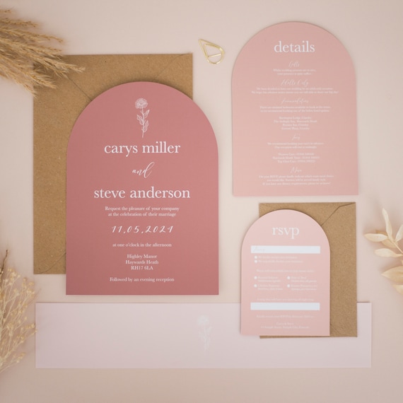 Wedding 2024 invitation supplies