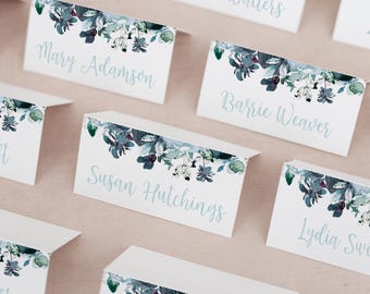 Wedding Place Cards, Personalised Wedding Seating Cards, Wedding Escort Cards, Find Your Seat Cards, Personalised Event Place Cards #WPC-025