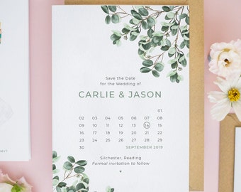 Wedding Save the Date Cards, Rustic Save the Dates, Save the Dates, Wedding Invitations, Personalised Wedding Invitations, Design #034