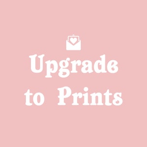 UPGRADE: van digitale naar gedrukte en verzonden kaarten