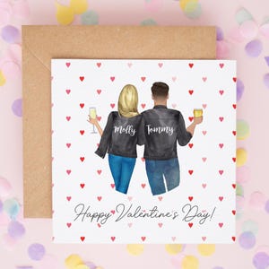 Carte de Saint-Valentin petit ami, cartes de Saint-Valentin personnalisées, carte de mari, carte de Saint-Valentin pour lui, cartes d'amour, joyeuse Saint-Valentin #591