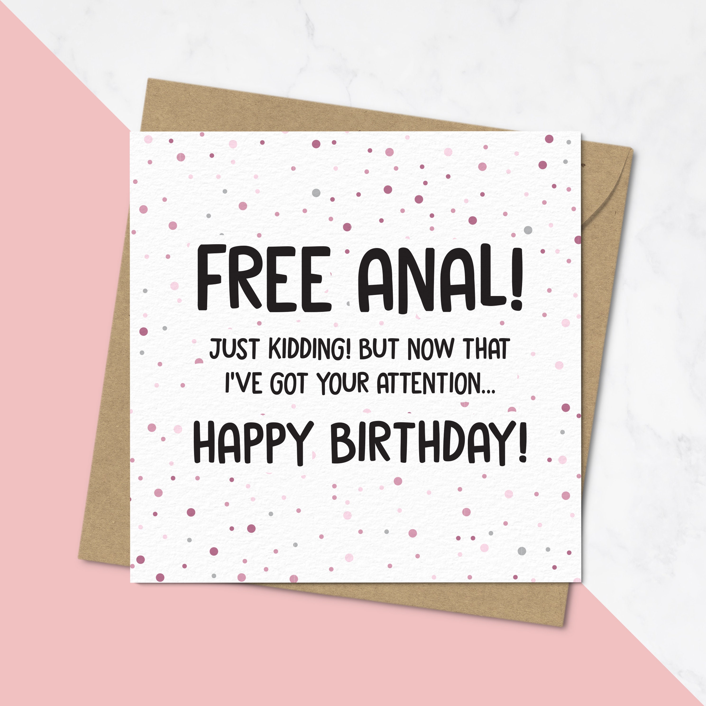Happy Anal-Versary!