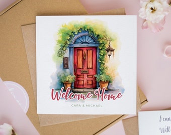 Personalised New Home Card, Welcome Home Card, Moving Home Card, Purchased Your First Home Cards, Congratulations Cards, First Home #797