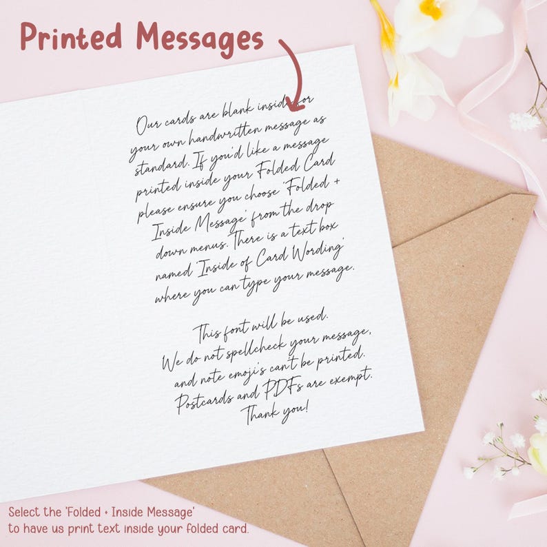 Printed Messages