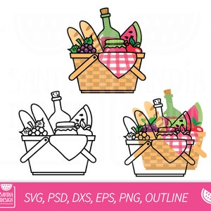 Picknickpictogram, SVG, PNG, PSD, omtrek, dxf, persoonlijk en commercieel gebruik.