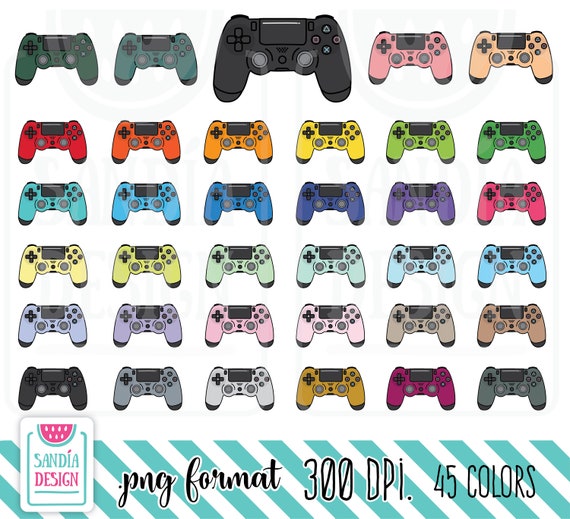 45 Doodle Game Controller Clipart Personal And Comercial Use Etsy New Zealand