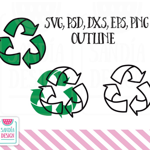 Recycle icon, Recycle icon Doodle, Recycle icon SVG, Recycle icon PNG, Recycle icon PSD, Recycle icon outline, icono de Reciclaje.