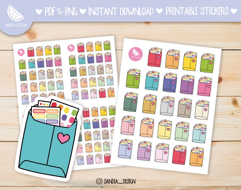 Printable Stickers Sheet Printable - Il 794xN.4109467584 Opve 