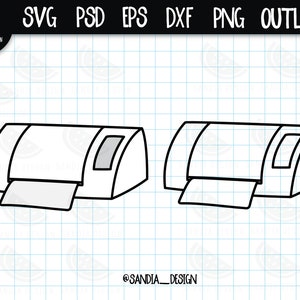 Doodle Cutting plotter, SVG, PNG, Psd, outline, personal and comercial use