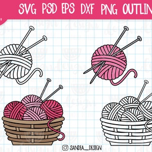 Doodle Stricken, SVG, PNG, PSD, Umriss, persönliche und kommerzielle Nutzung