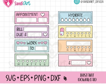 Funktionelles Tracker-Bundle, EPS, SVG, PNG, Dxf, Umriss, persönliche und kommerzielle Nutzung