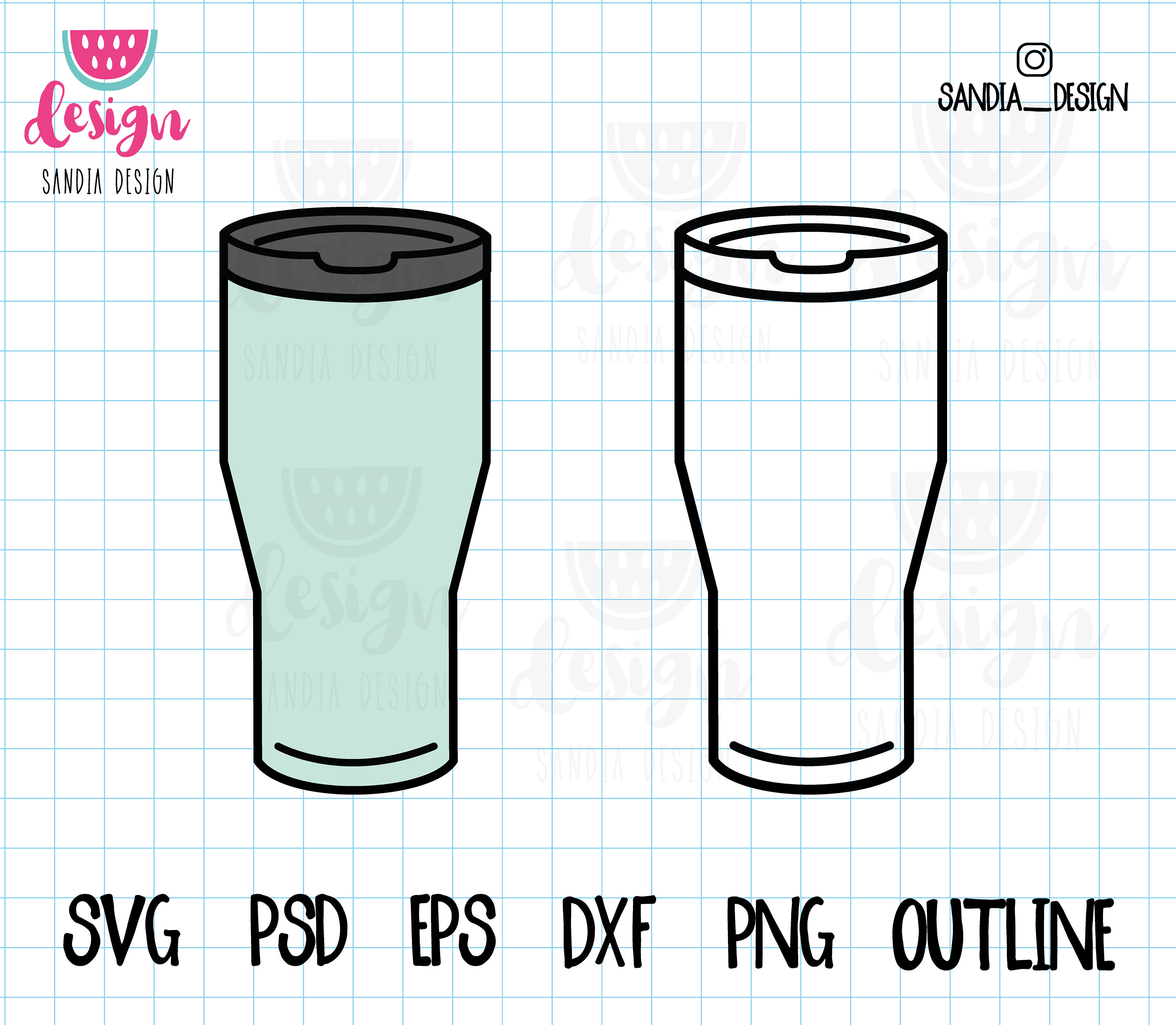 Tumbler Shape SVG