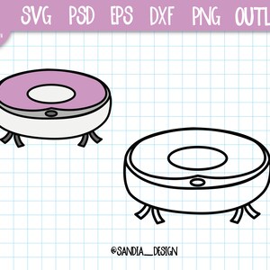 Aspirador de pó Doodle, SVG, PNG, PSD, esboço, uso pessoal e comercial